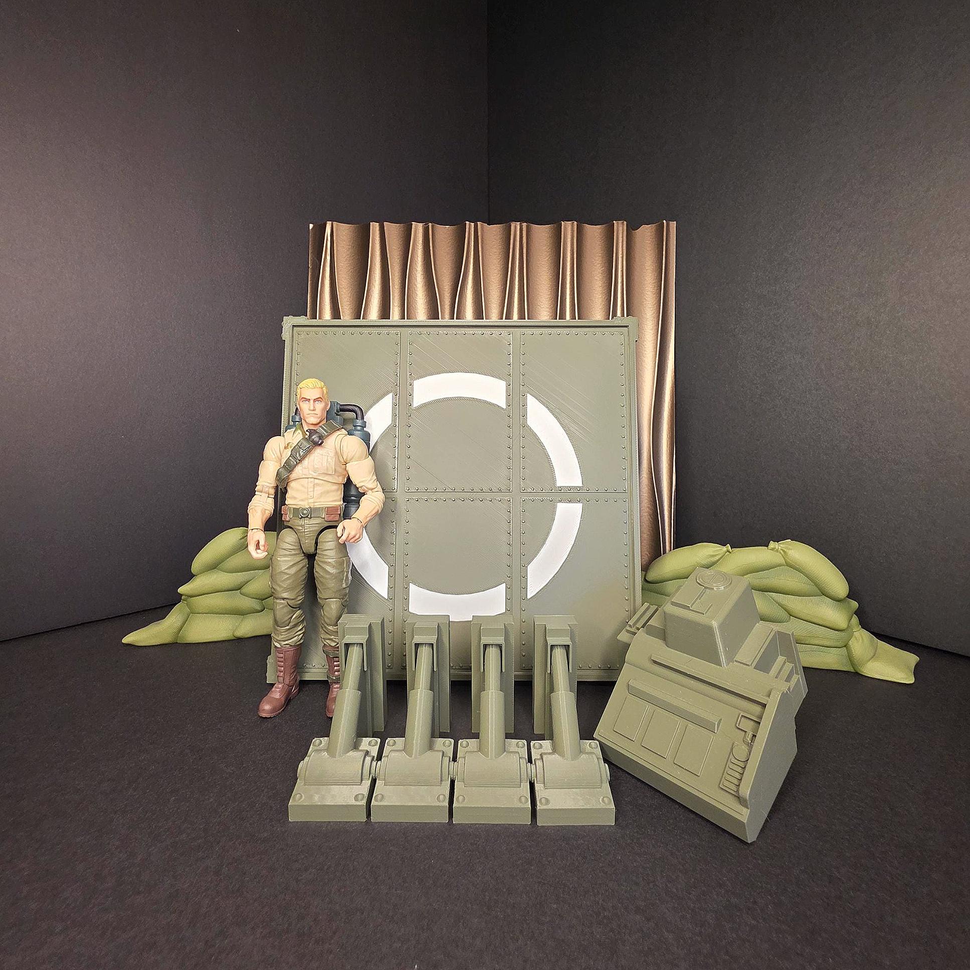 GI Joe Classified Series Jet Pack Launch Pad